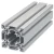 Import Extrusion Aluminum profile 2020 2040 2060 2080 6063 T5 curtain aluminum profiles alloy v slot Window Door punching balustrades from China