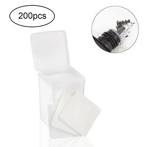 Eyelash Extension Glue Remover Adhesive nozzle  Wipes Cotton Paper Glue Cleaner Pad
