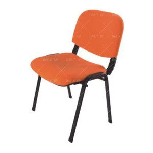 Fabric Reception Chairs Office Chair Back Support Cushion Padding Visitor Chair
