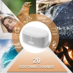 Factory Direct Big Rechargeable Battery Portable  High-Fidelity Soothing Sounds for Adults Pink Noise Machine for Sleeping Baby