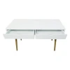 Factory direct price modern office desk manager desk office white office desk with 2 drawers
