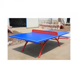 Factory direct sales 274x152.5x76cm physical training blue table tennis tables