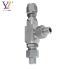 Factory Direct Sales Manual Hydrogen Cylinder Valve 304 Material Safety Valve for Medium Pressure General Application