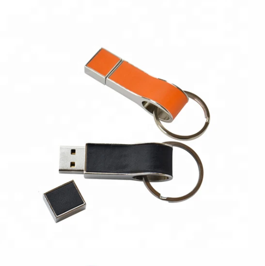 Factory Direct Supply Pen drive PU Leather Full Capacity USB 2.0 3.0 Flash Driver Disk