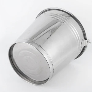 Factory Directly Sale Home Metal 8L /10L Water bucket Stainless steel Water bucket Food bucket