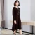 Import Factory Directly Sold Women Shirt Dress Comfortable Breathable Shirt Dress Casual Loose from China