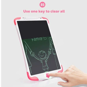 Factory Environmental 8.5inch Electronic LCD Writing Pad Kids magnetic writing tablet drawing board for school and office