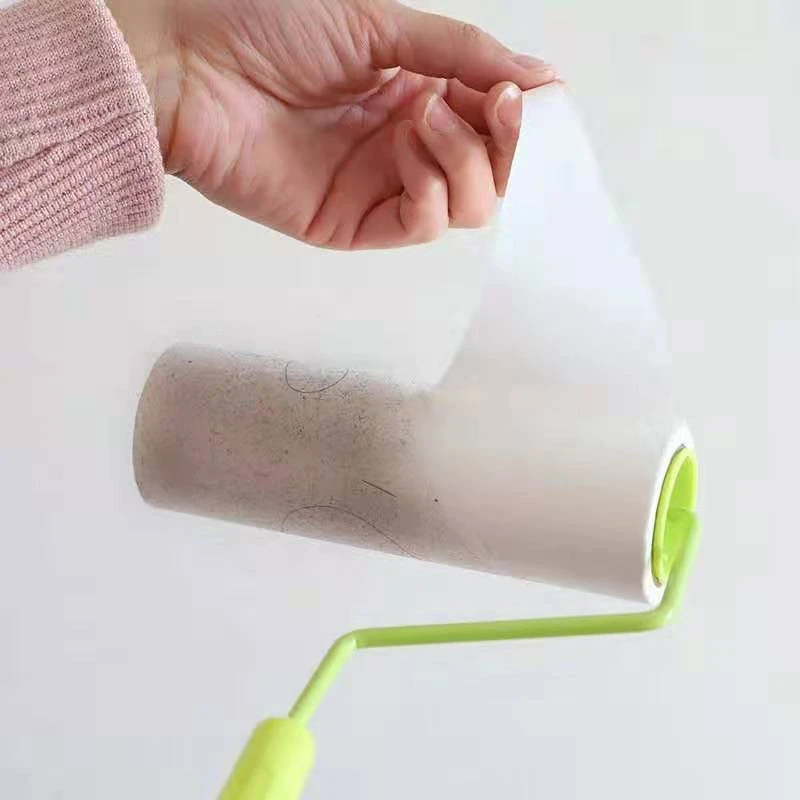 Factory Price Free Sample Remove Cats From Clothes Sticky Lint Roller Clothes Cleaning Sticky Lint Roller