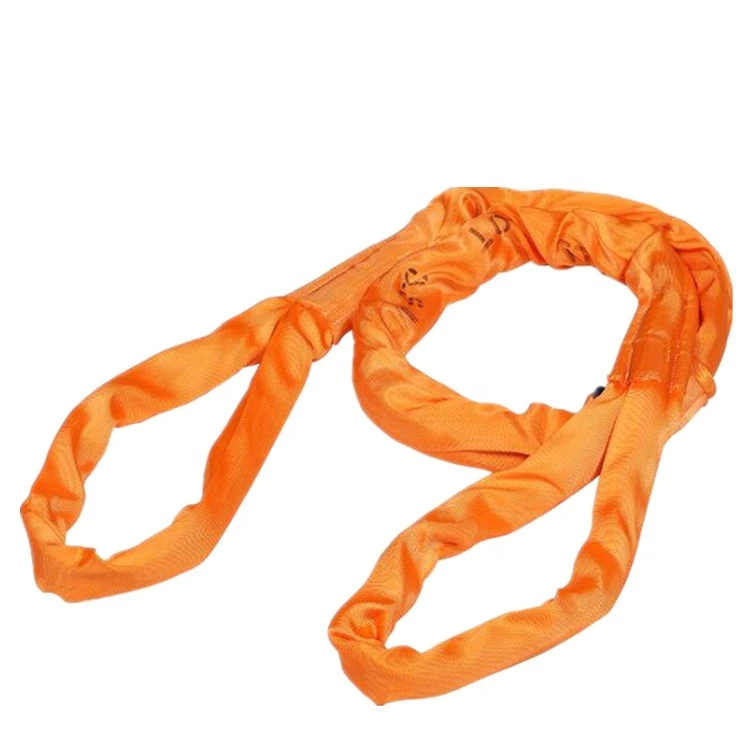 Factory price heavy duty round flexible lifting sling
