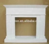 Factory price OEM hand sculpture marble fireplace