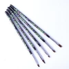 Factory Supply 5 Pcs/SetFlower Painting Wooden Handle Design UV Gel Polish Pen Nail Art Brush