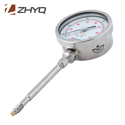 Factory Supply High Temperature Pressure Gauge temperature gauge temperature instruments