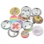 Import Factory Wholesale Chest Pin Badges Custom Made Rounded 25Mm Button Badge With Safety Pin from USA