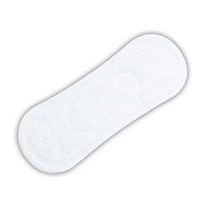 Factory wholesale Chinese regular super soft cotton panty liner feminine hygiene mini pads160 CM