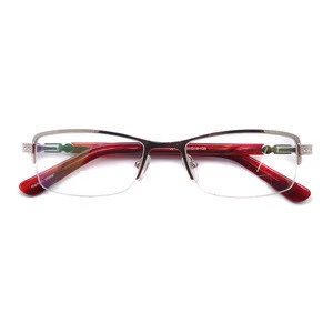 Fancy And Elegant Lady/Women Optical Spectacle Frame With Diamond Cheap Eyewear Made In China 5048