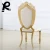 Import Fancy  Gold Metal Banquet Wedding Chair Hotel Hall Furniture from China