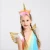 Import Fancy Holiday Party Birthday Princess Girls Dress Role Play Unicorn Kids Wear Dresses With Wing & Headband from China