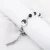 Import Fashion Charm Bangles Men/Women Stainless Steel Black And White Beads Tai Chi Bracelets from China