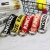Import Fashion Red Letter Screen Printing Canvas Fabric D Ring Belts With Silver End Clip from China