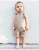 Import Fashion Unique Baby Names Frocks Designs Clothes Infant Stripe Bodysuit Baby Linen Romper from China