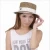 Import Fashionable ladies formal flat top straw hat,wholesale straw boater sun hat cheap from China