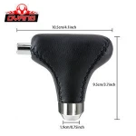 Fast delivery automatic pu plastic gear shift knob unique leather diamond car gear shift knob