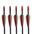 Import Fiberglass Arrow 3&#39;&#39; TPU Fletching Vane Glass Fiber Arrow For Traditional Bow from China