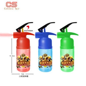 Fire extinguisher bottle sour and sweet  fruit jelly liquid spray candy for kids