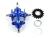 Import Fixie bike 36 holes color bearing drum hubs, inverted brake fixed gear bike reverse ride bicycle hubs from China