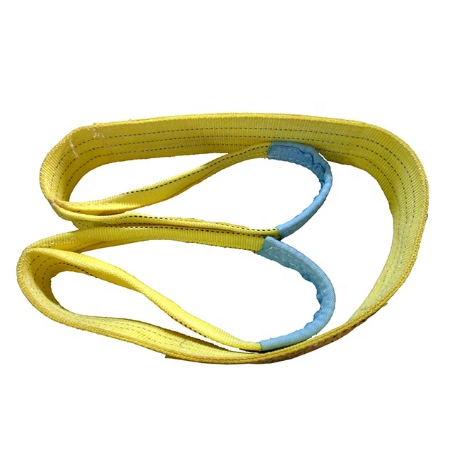 Flat polyester lifting belt 3ton 4m Webbing slings