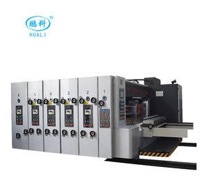 Flexo printing slotting die cutting machine high quality  HL Model carton box machinery