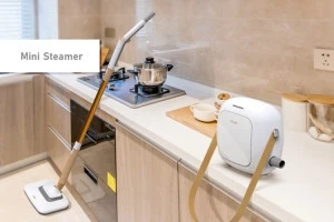 Floor carpet clean disinfection belt type household high temperature steam cleaner 1500W steam mop