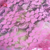 Floral lace fabric wholesale nylon spandex rayon polyester lace fabric in rolls for dress