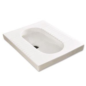 Flushing Method Gravity Flushing Ceramic Squatting Pan WC