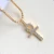 Import Flynee Jewelry Hip Hop Diy Icet Out Crystal Cross Bling Brass Zircon Ankh Pendant Man Woman Charm Ankh Jewelry from China