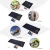 foldable 24W fabric monocrystalline solar panel folding PV module for car camping picnic solar cell with USB adapter for phone