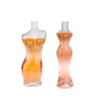 Food Grade Female Body Shape Glass Bottle Women  Glass Bottle 750ml