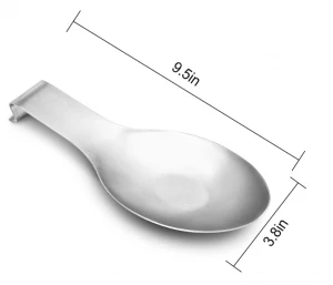food grade Heavy Duty  Dishwasher Safe Stainless Steel Kitchen Spatula Ladle Holder Spoon Rest Holder