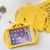 For All Ipad Tablet Case Fundas Kids Friendly Cute Cartoon Soft Silicone Handle Stand Cover for iPad 10.2