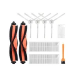 for Xiaomi MIJIA G1 Robot Vacuum Cleaner Parts Accessories 4 Side Brush+2 Main Brush+2 Filter+1white Cleaner+1yellow tool
