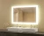 Framed Mirror Lighted Hotel Mirrors For Bathroom Vanities With Led Light