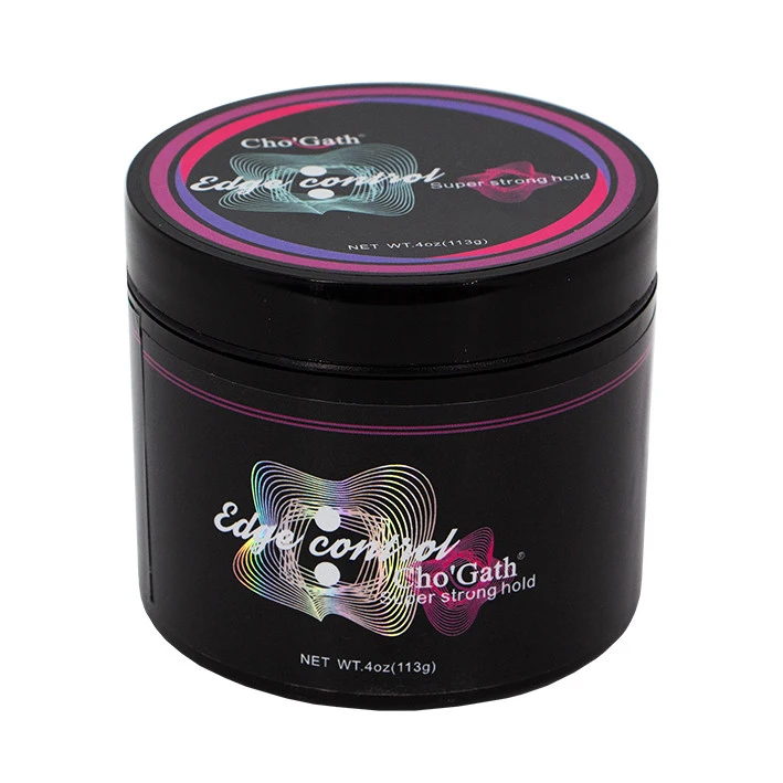 free sample water based edge control wholesale hard hold edge control private label hair product gel wax pomade