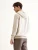 Import french trendy full zipper wool cashmere hoodie sweater mens with pockets from China