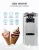 Import Frozen Yogurt Ice Cream Maker with LCD Display Mix 3 Flavors 220V 110V Commercial softy ice cream machine in india from China