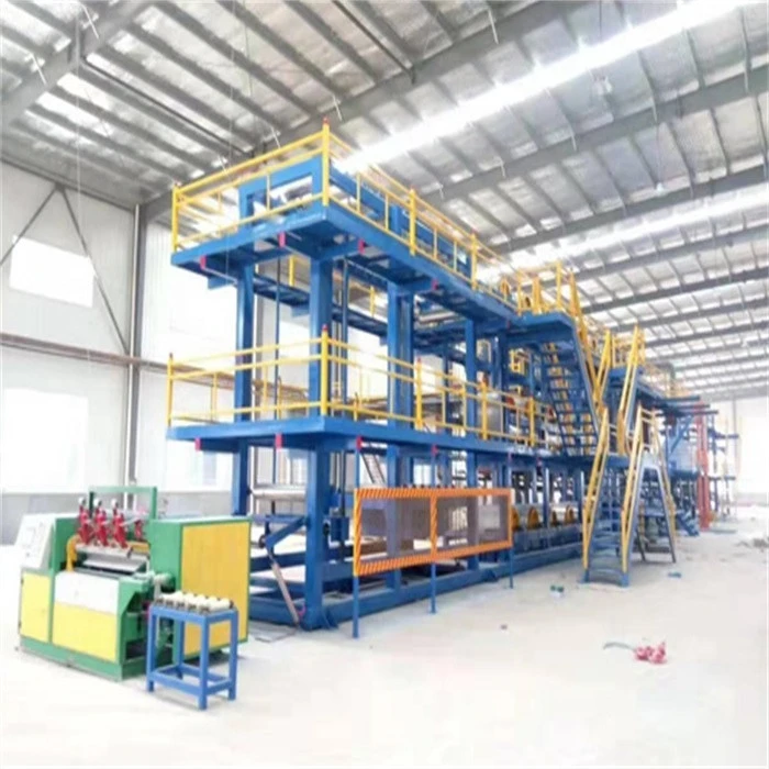 Full automatic production line for making bitumen waterproof membrane material