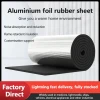 Funas Rubber Plastic Insulation Board Insulation Rubber Foam Sheet NBR/PVC Custom Aluminum Foil Self Adhesive Foam Roll