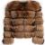 Import Funny Party New Fashion Short Ladies Faux_Fur Coats Cropped Top Faux Fur Coats Women Splicing Raccoon Fur Coat from China