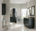 Furniture wooden  bathroom cabinet solid wood bathroom cabinet