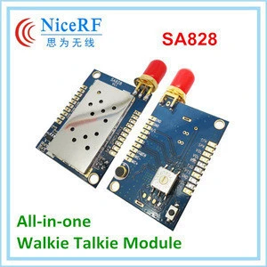 G-NiceRF SA828 - 3.5 - 5km 1W All-in-One UHF / VHF radio transceiver module high-integrated walkie talkie