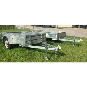Galvanized OEM strong fram box trailer from chinese manufacturer
